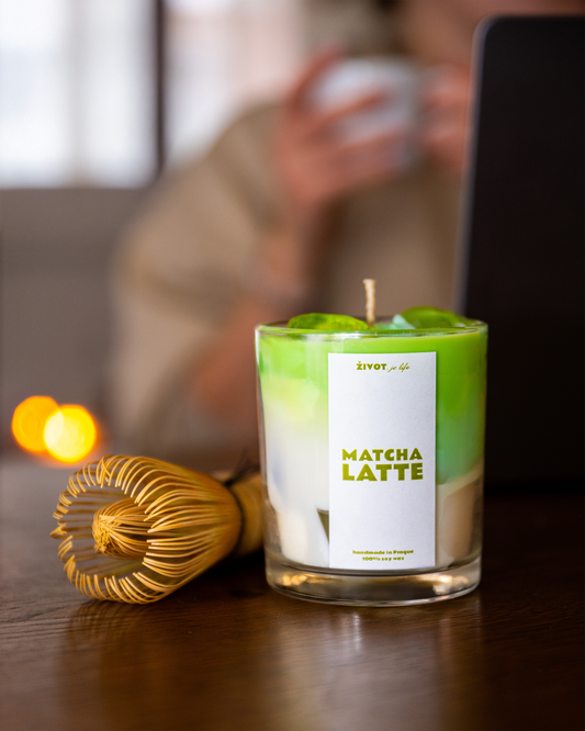 Svíčka Matcha Latte