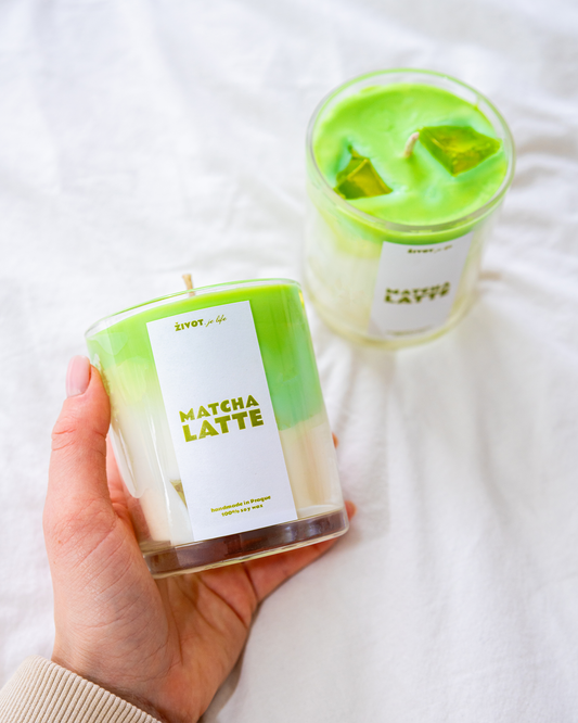 Svíčka Matcha Latte